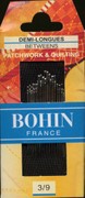 Bohin 0368 BE Quilting Between Needles Assorted 3/9 (20 needles)